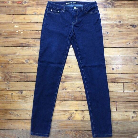 MICHAEL Kors Ava super skinny jeans mid rise medium waist skinny bodycon size 6 - Picture 3 of 11